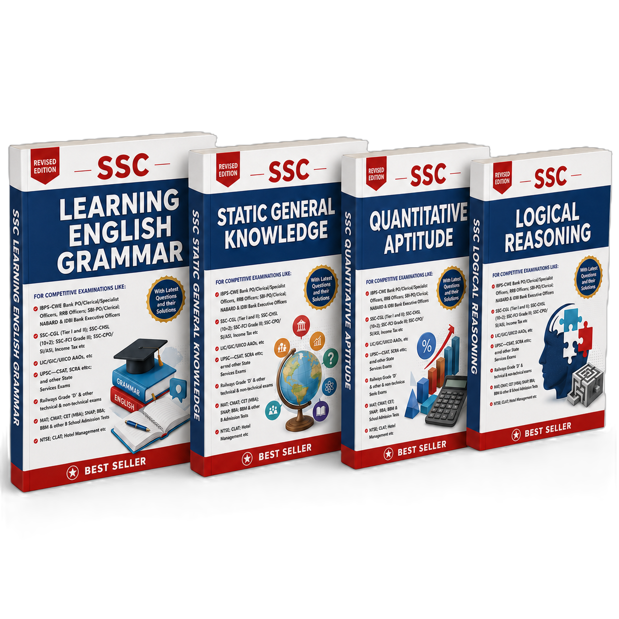 SSC exam study material pack
