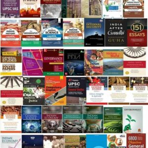 The UPSC Edge: Books for UPSC/Railway/IES/Indian Navy. Complete Master Package. (40+ Books and Current Affairs)