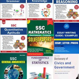 SSC Exam Master Package: Books Structured for SSC CGL, CHSL, MTS & GD (20+ Books and Current Affairs 2021 – 2025 helpful for other Government Exams )